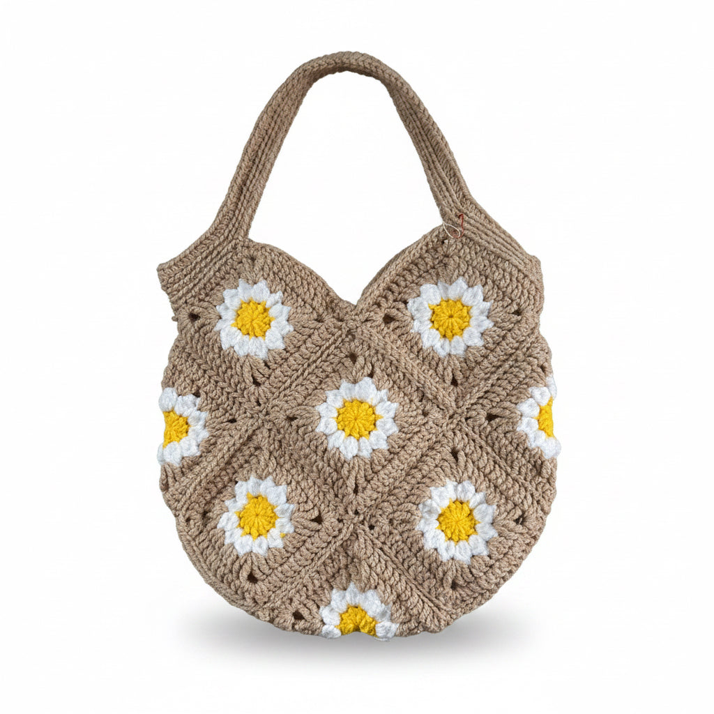 daisy tote bag