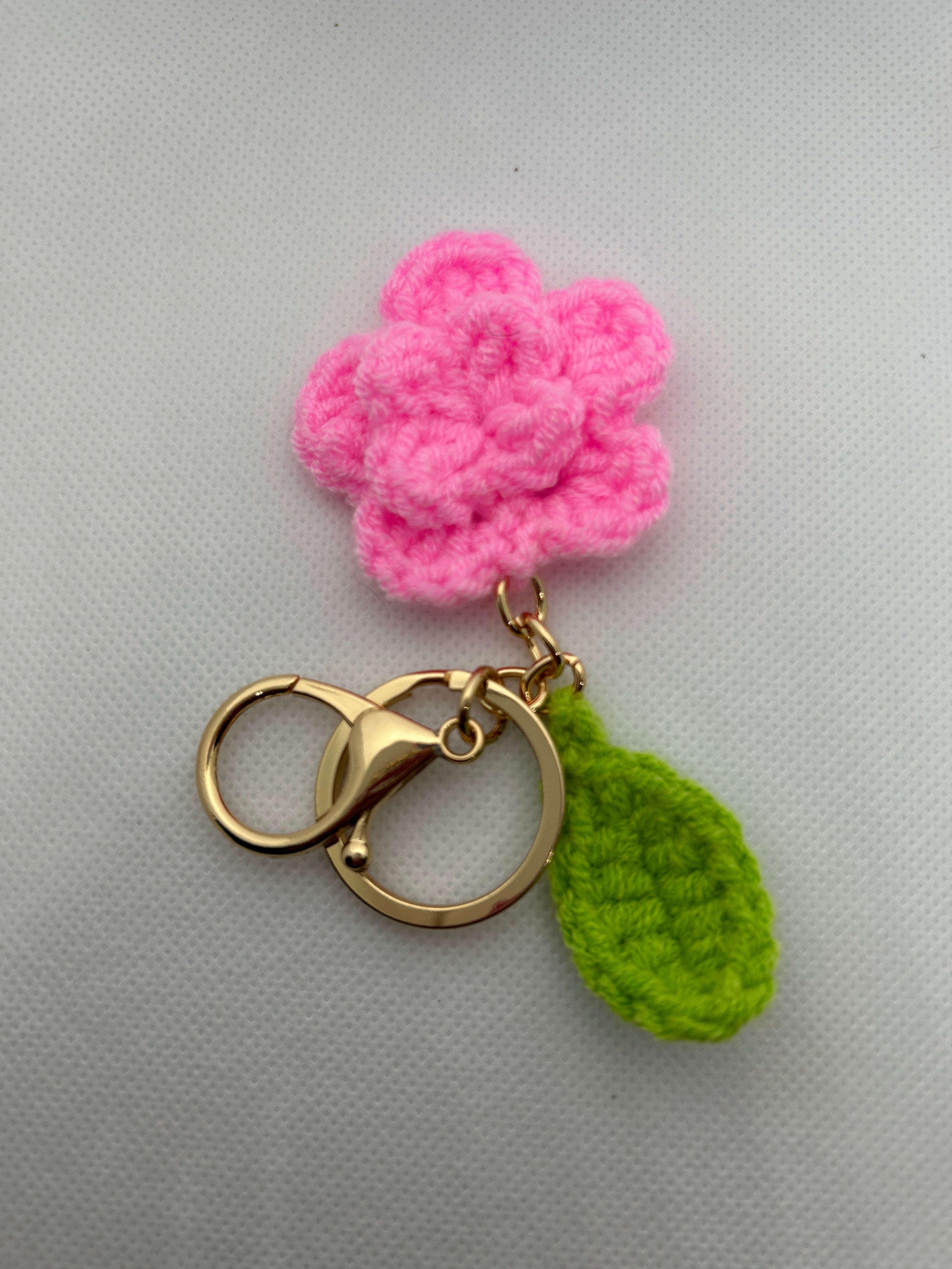 Flower keychains