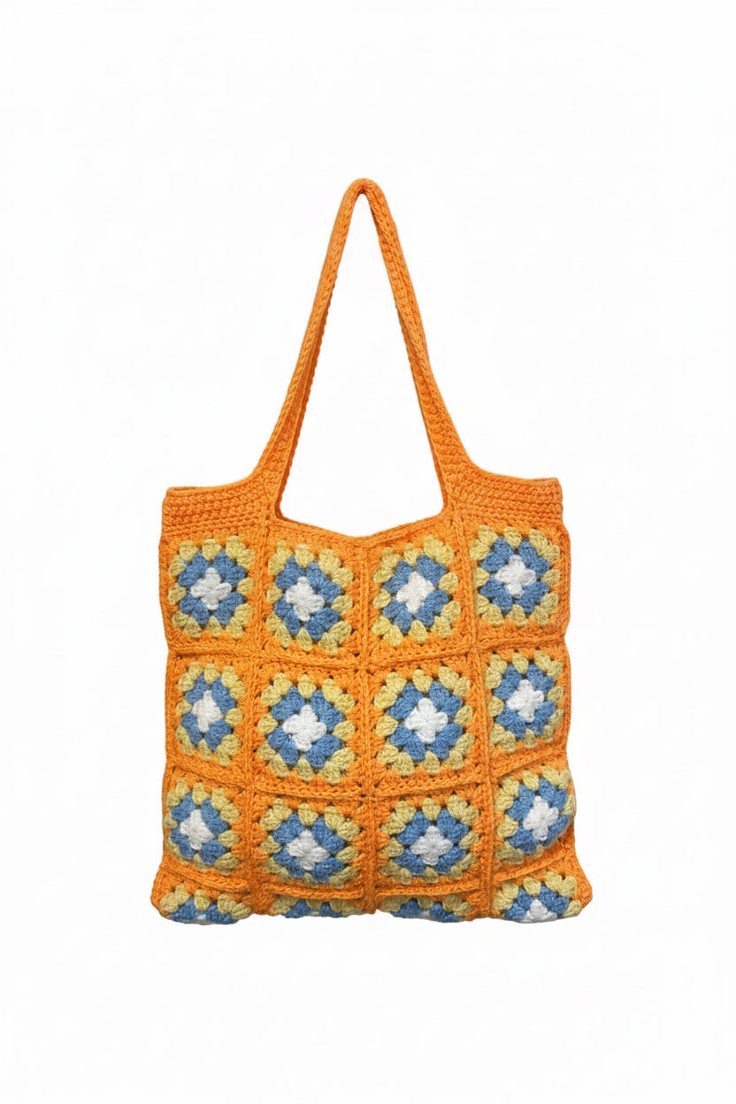 Granny square tote bag(LARGE)