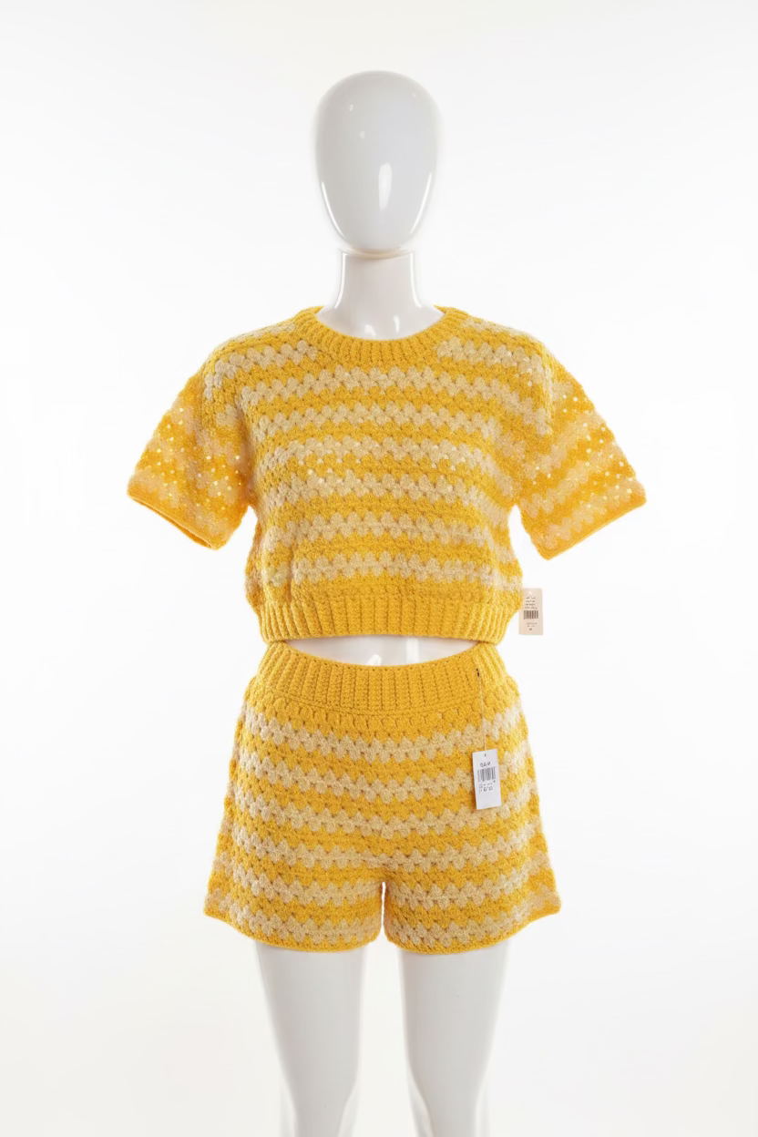 two piece short set