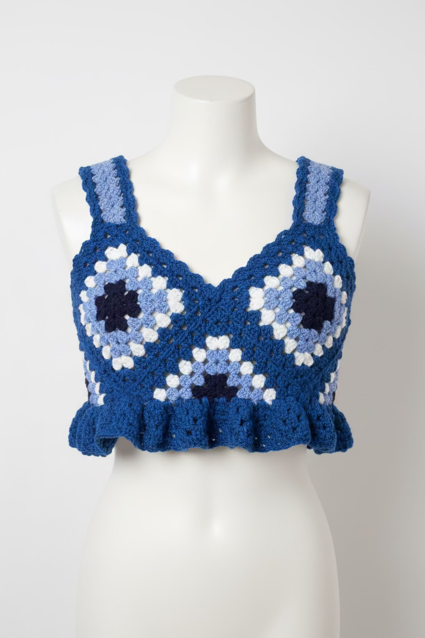 granny square top