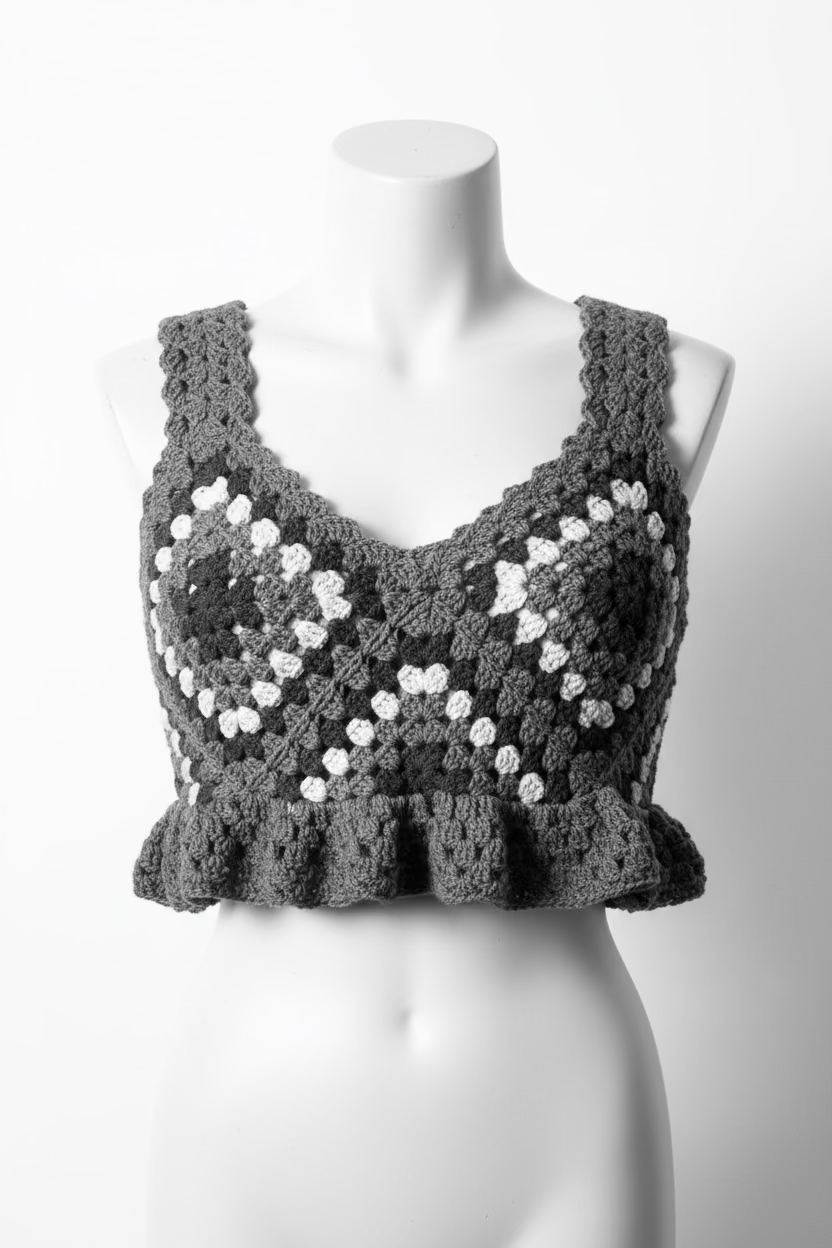 granny square top
