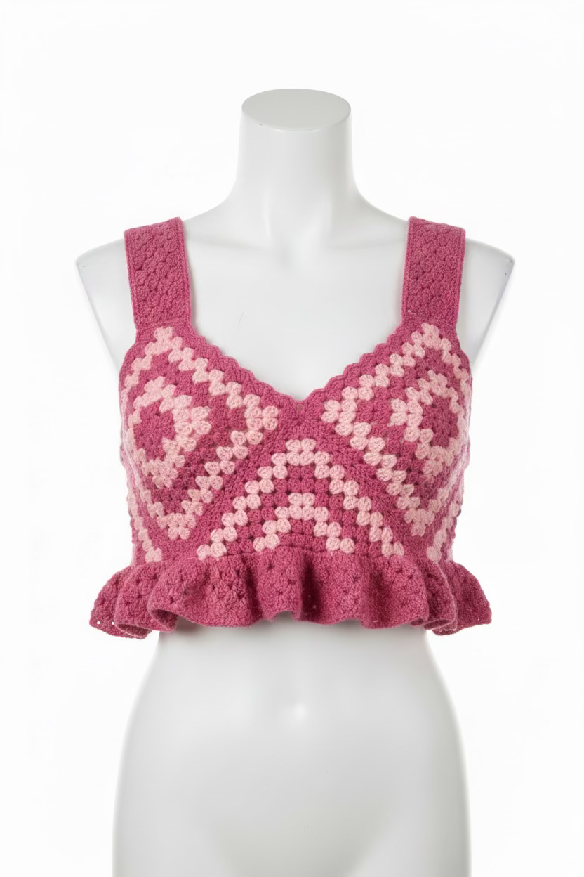 granny square top