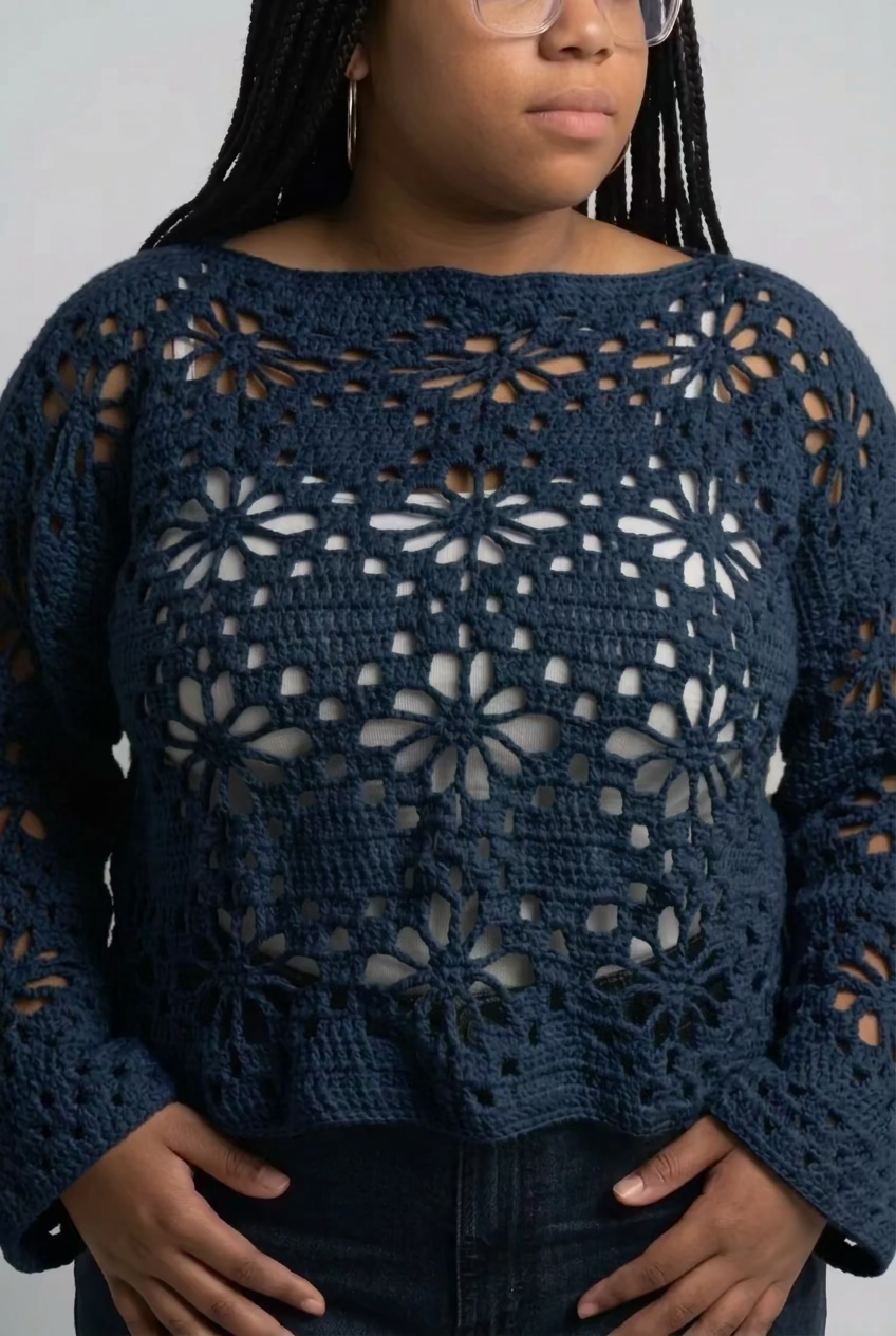 flower sweater