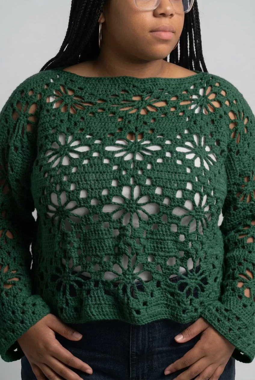 flower sweater